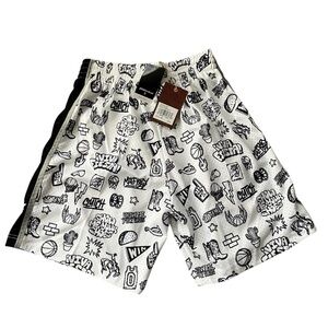 NBA San Antonio Spurs Mitchell & Ness Doodle Shorts